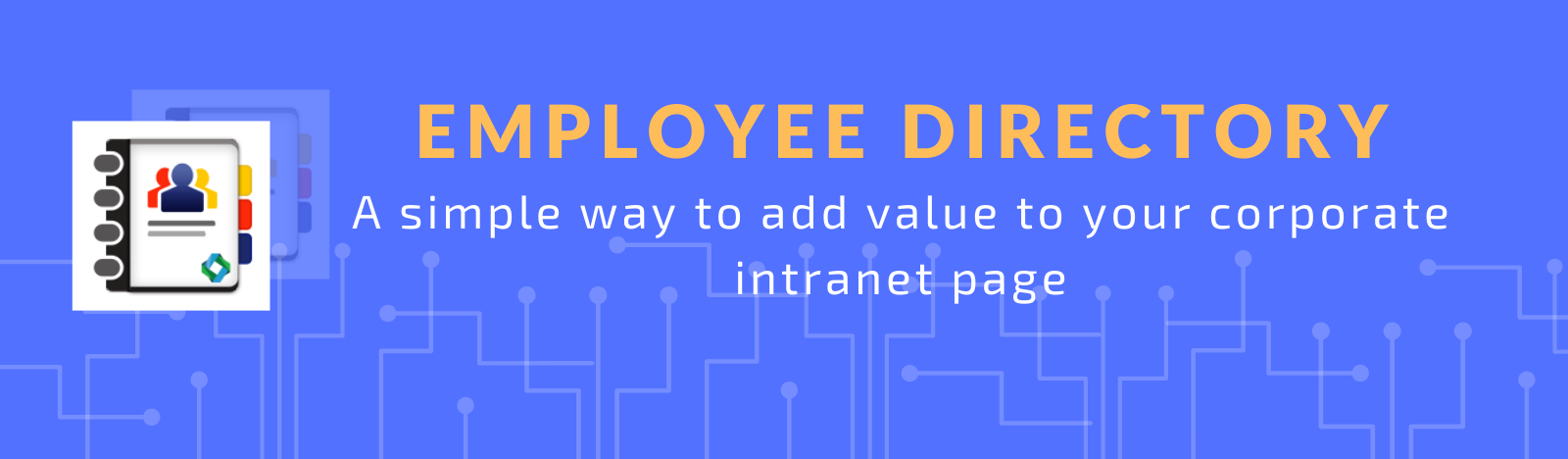 Employee Directory for corporate intranet page