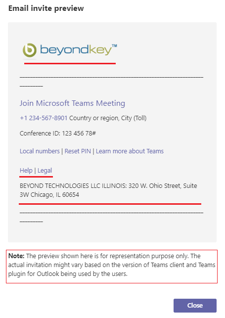 Microsoft Teams Meeting