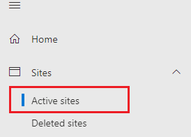 Active Sites