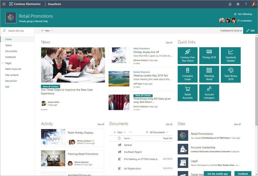 SharePoint Intranet Site