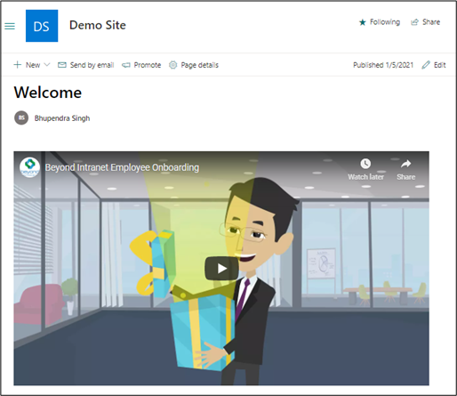 SharePoint Demo Site