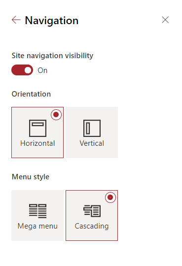 Change orientation