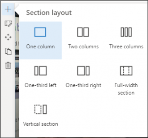 Section Layout