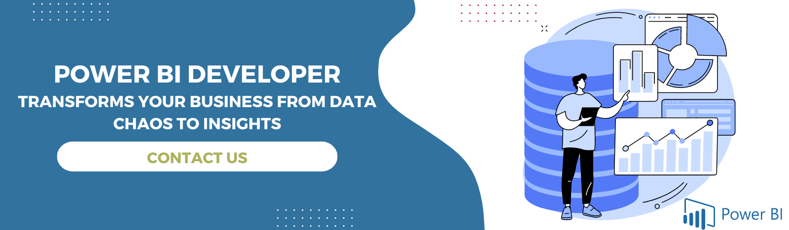 How a Power BI Developer Transforms Your Business from Data Chaos to Insights