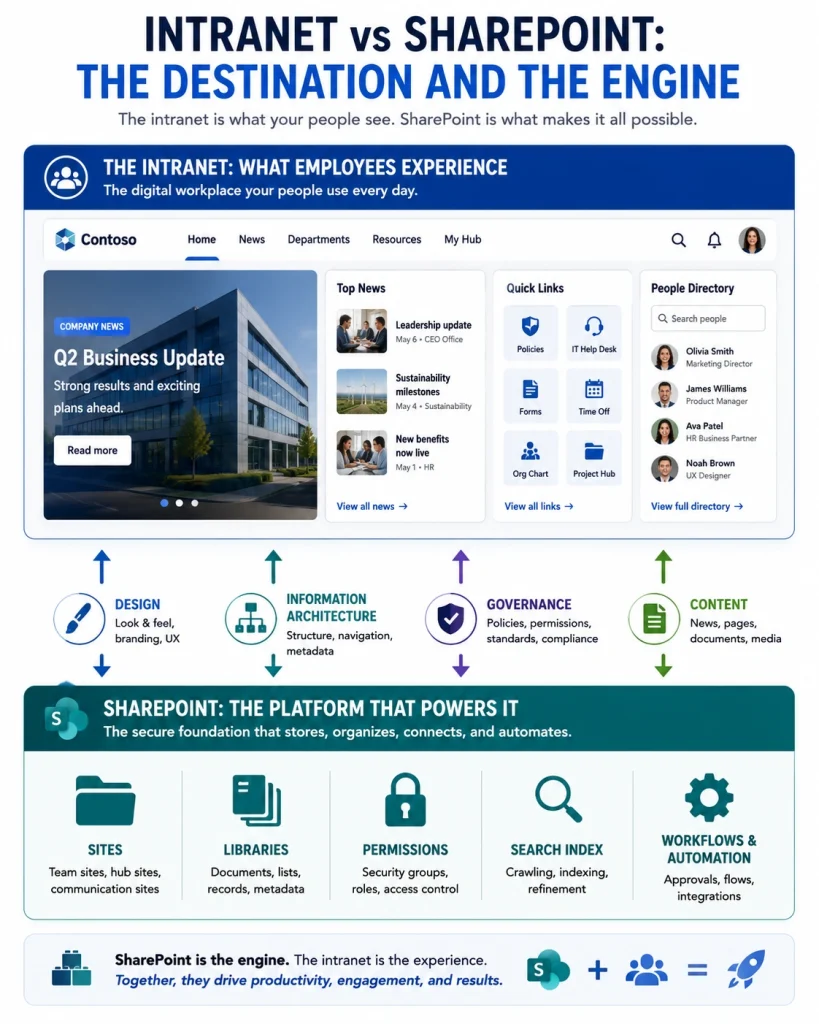 Intranet Vs SharePoint
