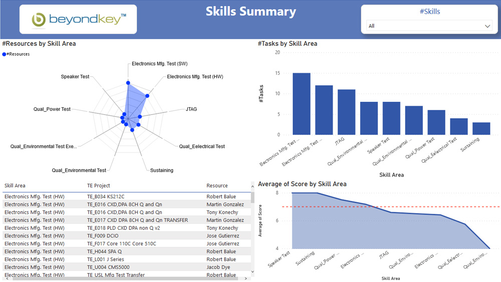 Project Management - Skills Summary