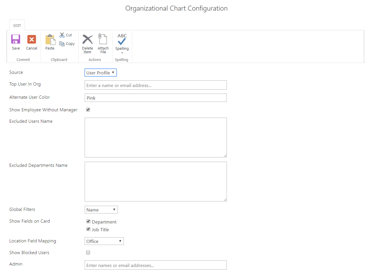 Configure and Manage Hierarchy Content Yourself