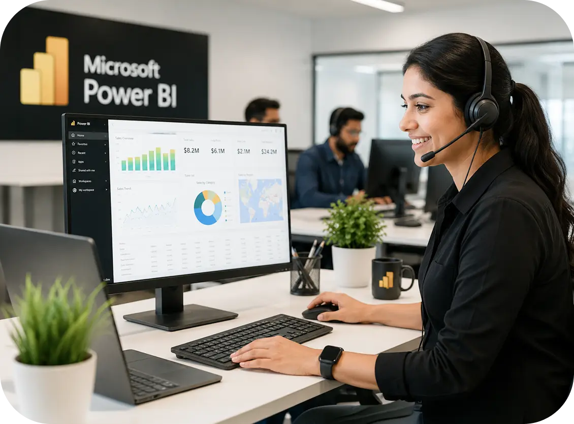 Microsoft Power BI Support Services