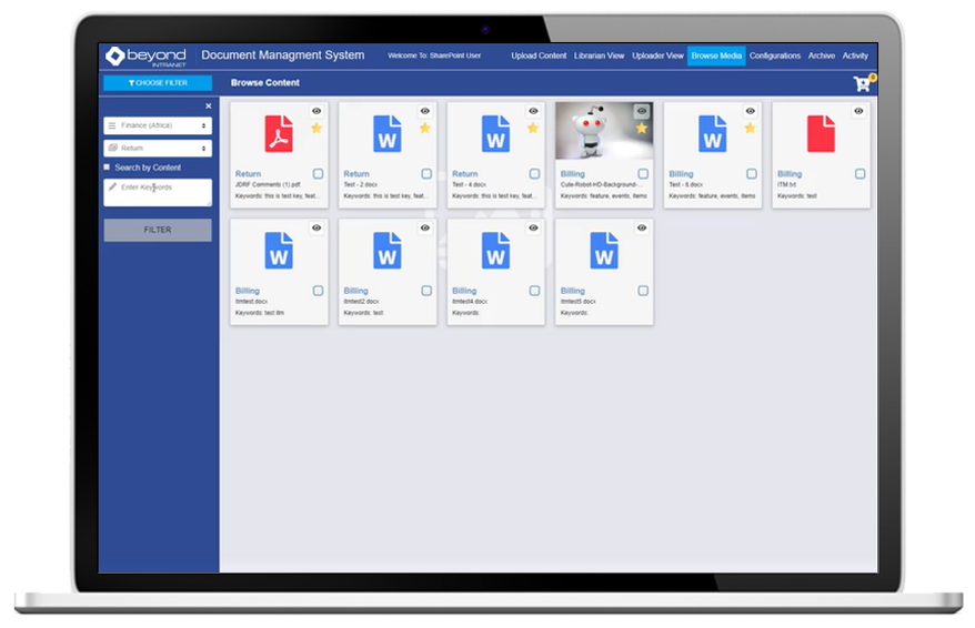 SharePoint Document management system