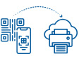 QR code generation & Cloud printing