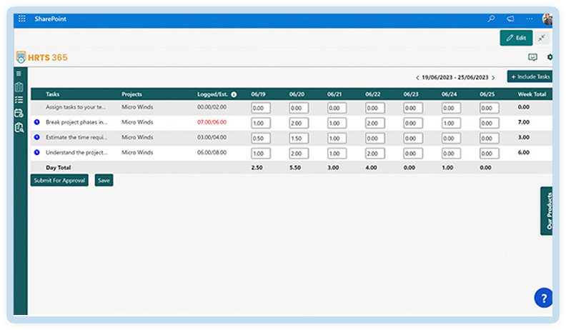 Timesheet