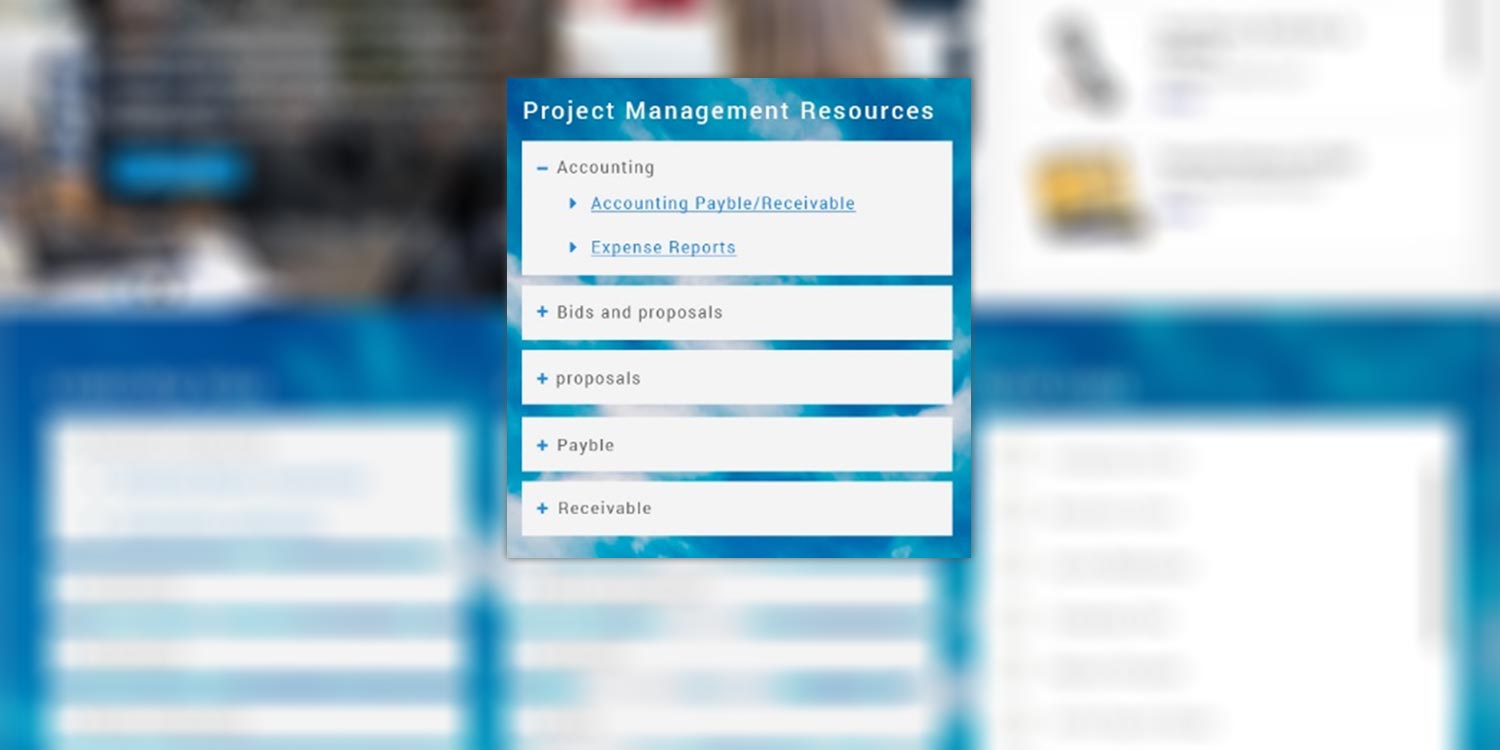 Construction Intranet Templates