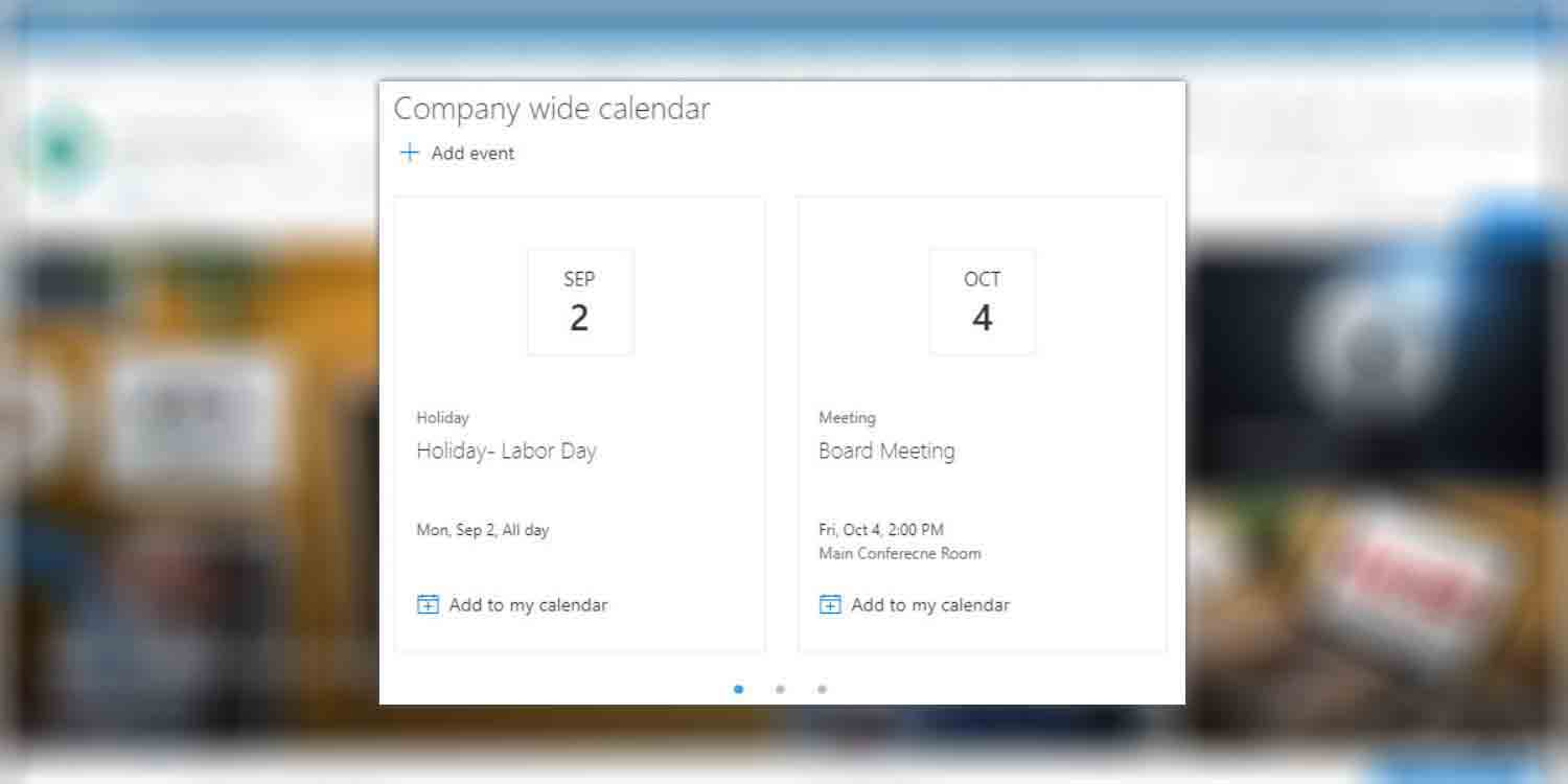 Healthcare Sharepoint Intranet Portal