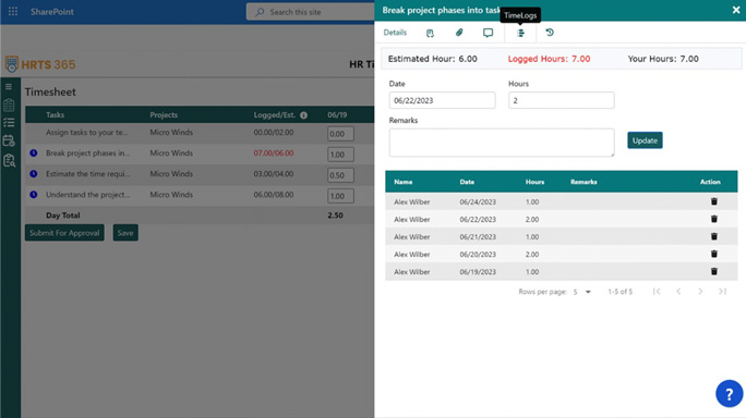 Timesheet Insights